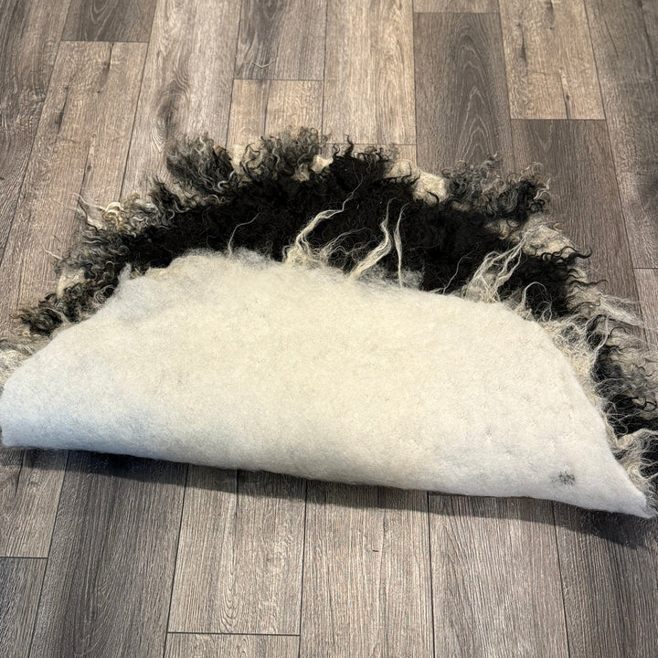 Black Circle Rug (Berdi & Briar) - Heritage Woolworks