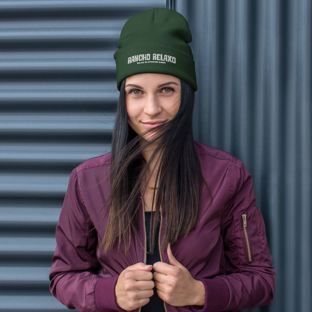 Embroidered Beanie - Rancho Relaxo Farm