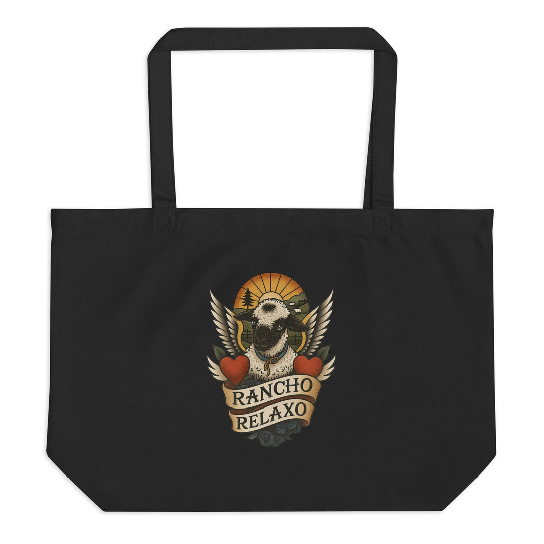 Large organic tote bag - Rancho Relaxo Farm