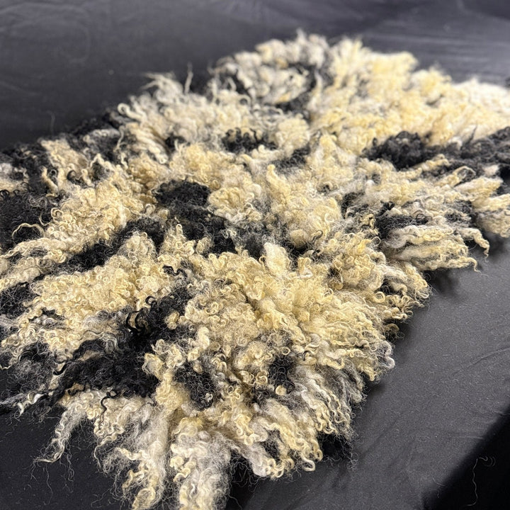 Spotted Felted Fleece Throw (Beatrice) - Heritage Woolworks