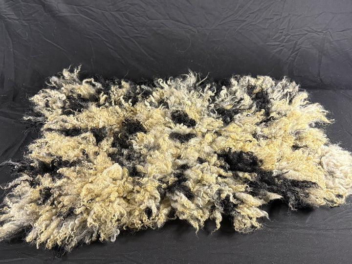 Spotted Felted Fleece Throw (Beatrice) - Heritage Woolworks