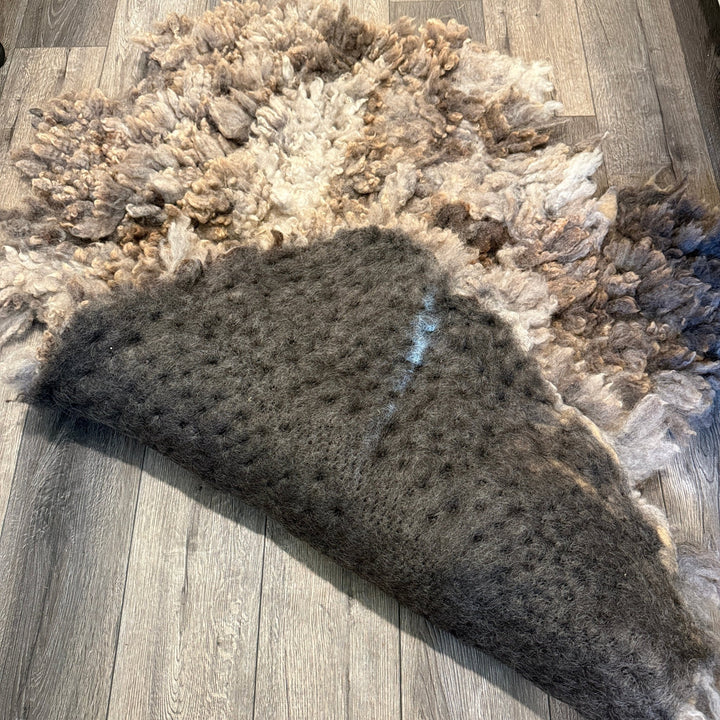 Squishy Brown Rug (Bear) - Heritage Woolworks