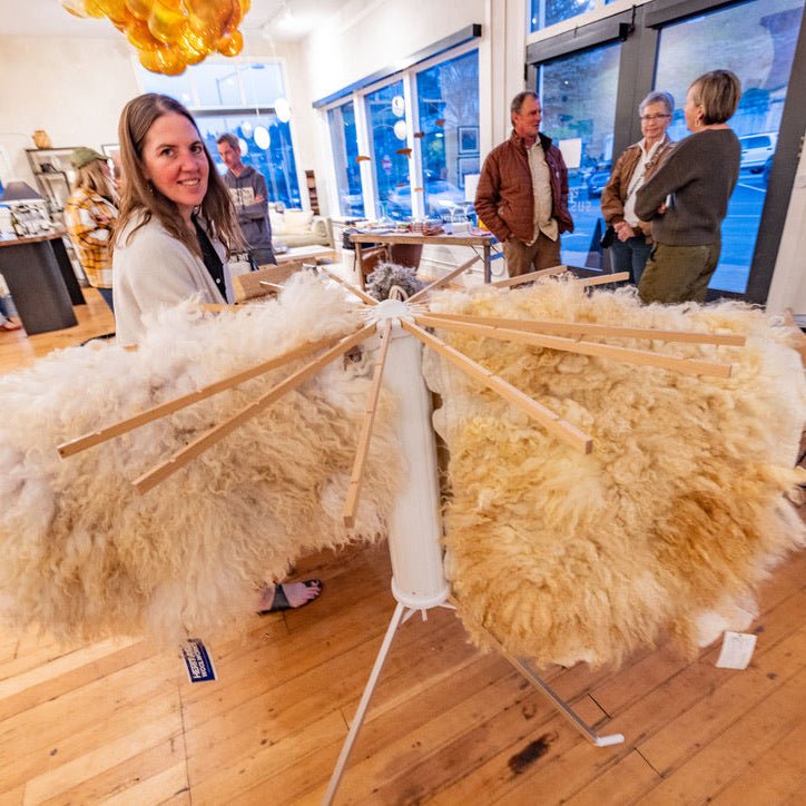 Tina: F2 Valais Blacknose - Heritage Woolworks