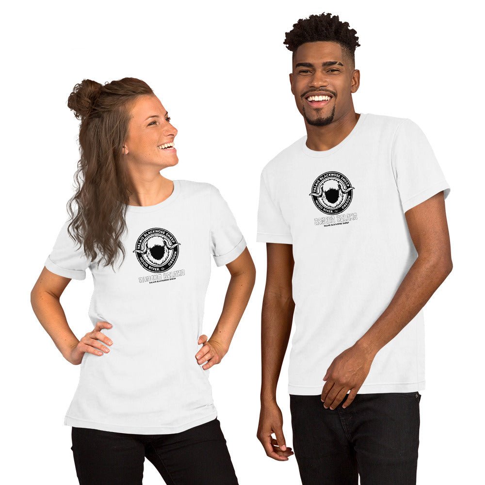 Valais Blacknose Sheep Shirt | Rancho Relaxo Tee | Soft Unisex Farm Shirt - Rancho Relaxo Farm