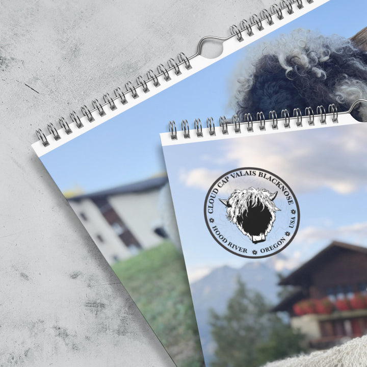 Valais Blacknose Wall calendar (2026) - Rancho Relaxo Farm